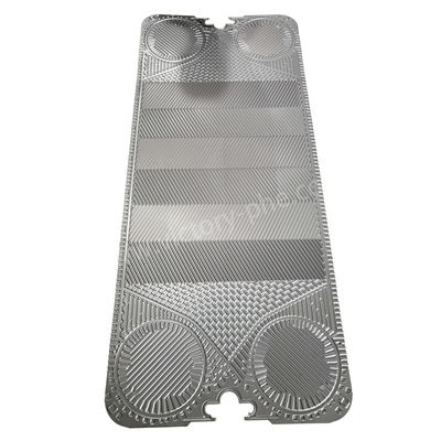 jakość  Nickel Alloy Vicarb Heat Exchanger Plates With Gasket 0.6mm Thickness fabryka