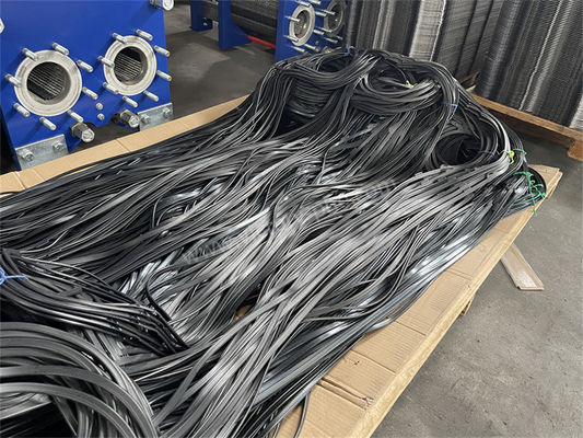 Rodzaje uszczelnienia wymiennika gumowo-plastikowego NBR HNBR Materiał EPDM