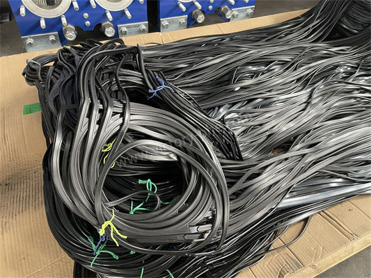 Rodzaje uszczelnienia wymiennika gumowo-plastikowego NBR HNBR Materiał EPDM