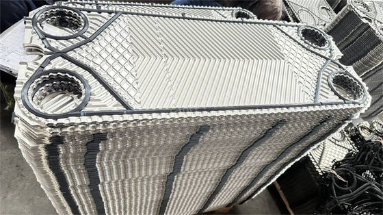 Gładkie płyty wymiennika ciepła Vicarb higiena V4 / V8 / V13 / V20