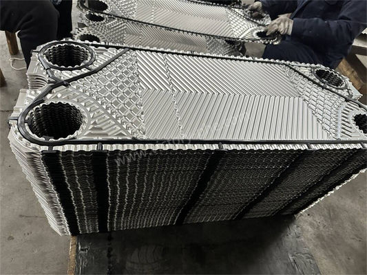 Gładkie płyty wymiennika ciepła Vicarb higiena V4 / V8 / V13 / V20