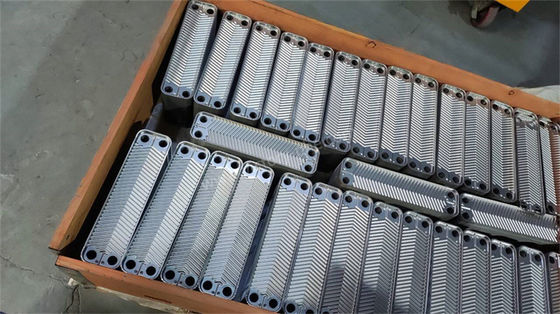 Hastelloy GEA Płytka wymiennika ciepła Herringbone Płytka wzór