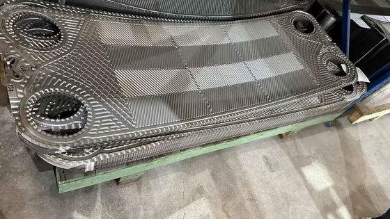 Niestandardowe płyty wymiennika ciepła GEA wykonane z materiału tytanowego