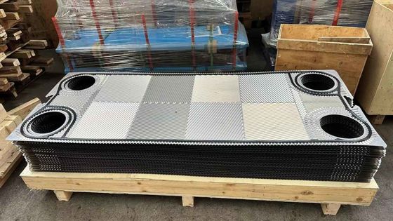 0.4mm Wykorzystanie płyty wymiennika ciepła Accessen Powder Coating Regular maintenance