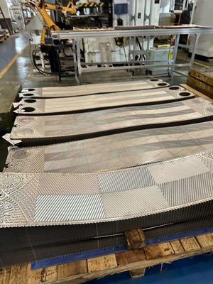 0.4mm Wykorzystanie płyty wymiennika ciepła Accessen Powder Coating Regular maintenance